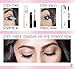 Haphome Eyebrow Eyelash Growth Serum, Eye Lash Brow Growth Enhancer Serum Booster to Give Your Long, Luscious Lashes and Eyebrows (Black)