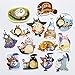 Cute Cartoon My Neighbor Totoro Anime Laptop Stickers Waterproof Skateboard Pad MacBook Snowboard Car Bicycle Luggage Decal 50pcs Pack（My Neighbor Totoro B)