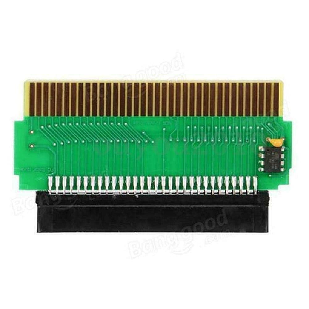 MOOKEENONE 1 x 60ピンから72ピンゲームカードコンバーター、Nintendo Famicom FCからNESターンFCカトリッジからNESカトリッジへのコンバーター