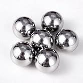 1/2 inch (25pcs) Chrome Steel Bearing Balls - G25 Precision Bearing Steel Ball - Outstanding Performance and Durability