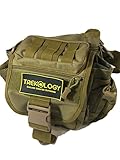 Trekology Multifunctional Outdoor Sling Bag - Everyday Messenger Bag / Camera Bag / Tactical Bag, 11'' x 10'' x 5.5'', Fits 9'' Tablet such as IPAD Air