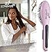 Art Naturals Hair Straightener Brush With Bonus Argan Oil 10ml - Best Ceramic, Anti Static, Electric Heating Detangling Hair Brush (2017 Edition)