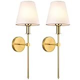 SoodMi Wall Sconces Sets of 2, Bathroom Vanity