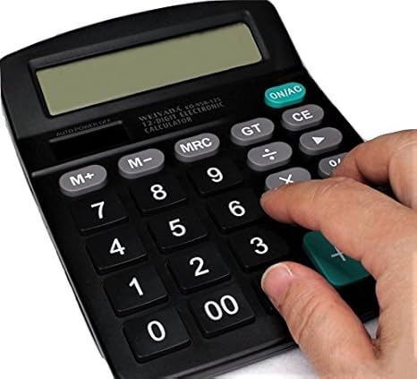 Amazon 見やすい 打ちやすい 大型液晶と大型ボタン 楽々使える電卓