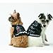Doggles Biker Vest Dog Harness, Black, Small
