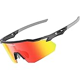suoso Polarized Sports Sunglasses for Men: Women UV Protection youth Cycling Running Baseball Sun Glasses Softball Goggles