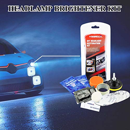 image for Oshide Car Headlamp Brightener Kit Lampshade Scratch Polishing Coating