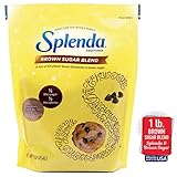 SPLENDA No Calorie Sweetener Brown Sugar Blend for Baking, 1 Pound Bag (Pack of 2)
