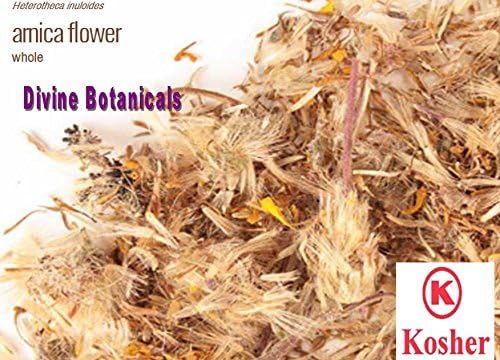 DIVINE BOTANICALS Arnica Flower Dried Herb c/s (16 oz)