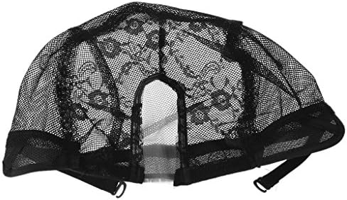U Part Wig Cap With Lace Net For Making Wigs With Adjustable Straps Glueless