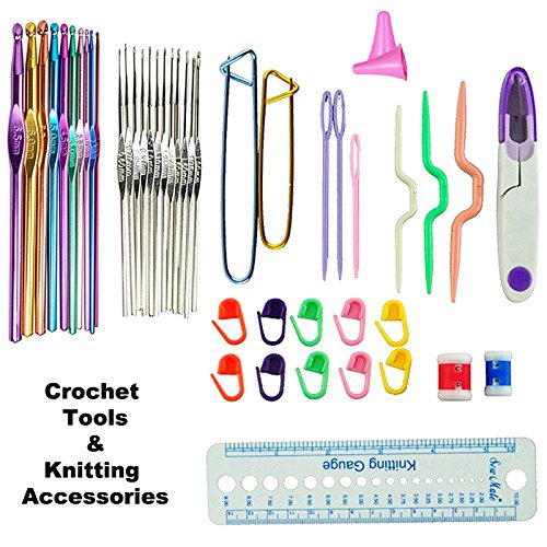 2 Crochet+Crocheting+Supplies+Knitting+Accessories