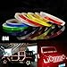 AM Safety Reflective Warning Lighting Sticker Adhesive Tape Roll Strip. for Beautify Bicycle Bike Decoration