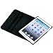Insten 360-degree Swivel Leather Case Compatible with Apple iPad iPad mini with Retina display (iPad Mini 2) / Mini , Black