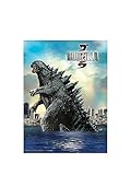Godzilla 2014 the Movie Party Table Cover-1 piece