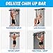 ‎Doorway Pull Up Bar/Chin Up Bar Over The Door for Home Gym, Enhance Upper Body Strength – Pull Up Bar On The Door – Support To 300 Lbs (Cxp New 1-Piece Bar)