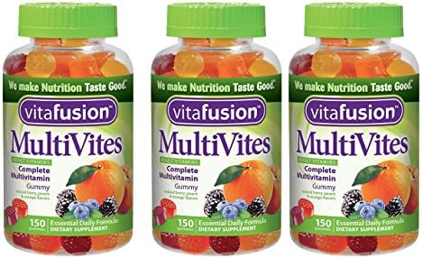 Vitafusion eJEwxL MultiVites Gummy Vitamins, 150 Count, 3 Pack