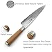Chef Knife 8 Inch Santoku Knife 67 Layer High Carbon Damascus Steel, Razor Sharp, Superb Edge Retention Chef Blade, Non-Stick Stain & Corrosion Resistant! Latest Design of Comfortable Wooden Handle