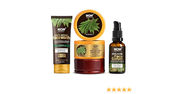 wow anti acne face wash ingredients list