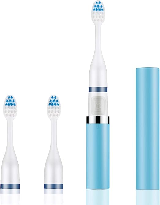 Travel Battery Toothbrushs, Electric Portable Toothbrush for Travelling