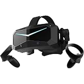 Pimax Crystal Super VR Headset,57PPD &amp; 3840x3840 Resolution per Eye,Ultra-Sharp Image,106&deg; Wide Field of View, Ideal for Flight simulators &amp; VR Games