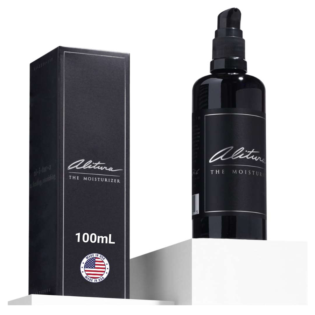Worlds Best Luxury Face Moisturizer - Organic & Natural: Get Rid of Wrinkles, Firms Skin, Promotes Cell Growth. Greatest Cream for Oily, Dry, Damaged & Sensitive Skin Men and Women - Alitura Naturals