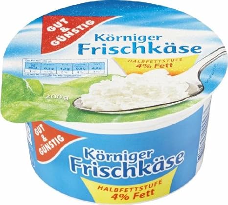 Gut Gunstig Korniger Frischkase 200g Amazon De Lebensmittel Getranke