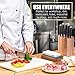 Sharpening Stone Set by IQPTech - 1000/6000 Grit Kitchen Knife Whetstone - Compatible with all Blades Knives Razors Tools and Much More - Polisher Includes Anti-slip Bamboo Base for Safe and Easy Use