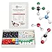 Chemistry Model Kit - Molecular Model Kit for General and Organic Chemistry - Student and Teacher Molecular Modeling Set (123 Pieces)