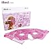iBest - Pink Cold and Hot Therapy Gel, Eye Mask, Sleep Mask, Sleeping Mask for Women, Hot Cold Pack (Yellow)