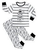 Boys Pajamas Robot Kids 2 Piece Sleepwear Clothes Sets for Children Size 2T-10T