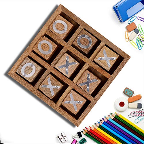 S.B.Arts Tic Tac Toe Game Set for Kids and Family, 3D Board Games