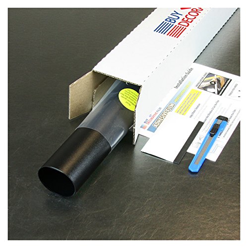 BDF 1BKOT Window Film Blackout Non Adhesive Static Cling - 36in X 100ft