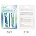 Replacement Toothbrush Heads Electric Toothbrush Brush Heads w/ Cap by ITERY for Philips Sonicare Proresults Diamondclean Flexcare Healthy White Plaque Control Gum Health Sonicare 3 series - 4 Pack