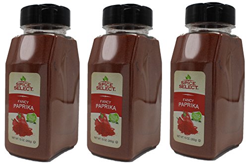 Spice Select Fancy Paprika 10oz (Pack of 3 -Total of 1.87 LB)