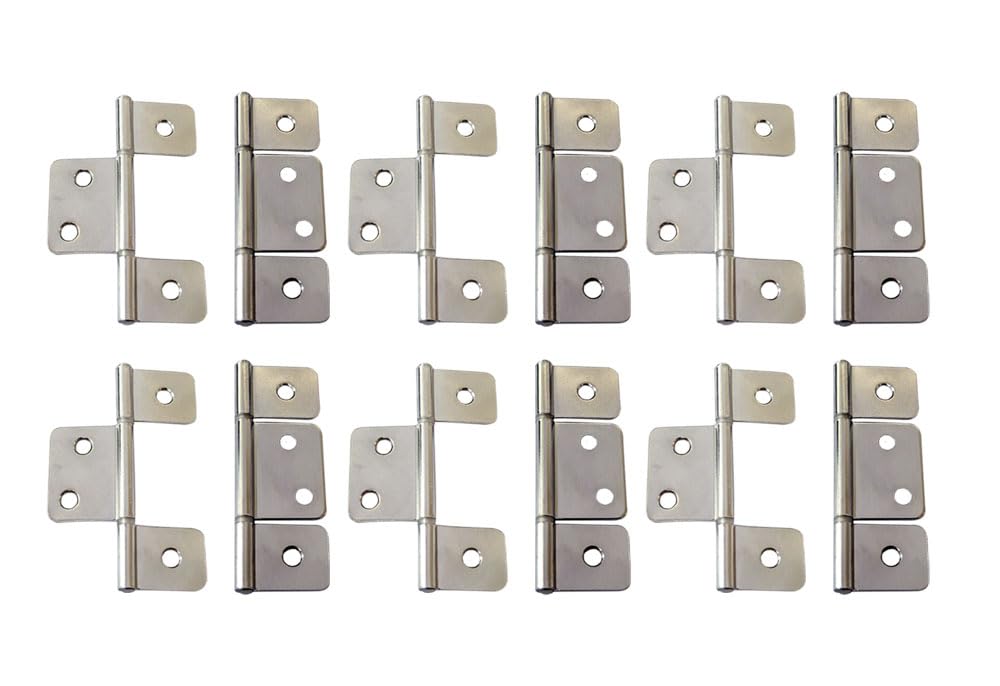 QCAA Flag Three Leaf 3-1/2" Bifold Shutter Hinge