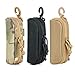LIVIQILY Tactical MOLLE Glasses Shockproof Protective Box Portable Outdoor Sunglasses Pouch Eyewear Carry Case (Tan)