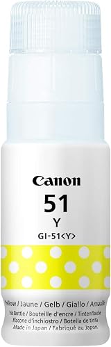 Canon GI-51 Yellow Ink Bottle 70ml for PIXMA G Series Printers - High Yield view 3