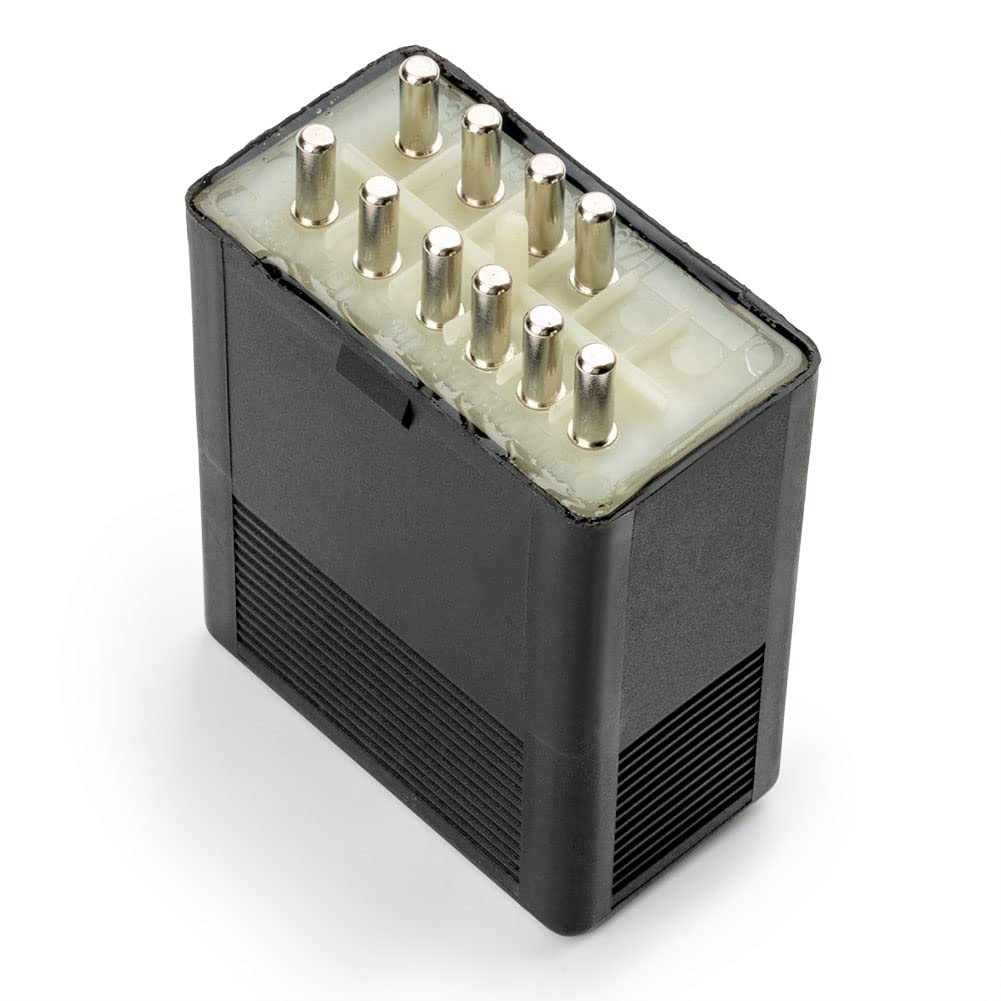 Photo 1 of 10 Pin Fuel Pump Relay 0035452505 for Mercedes Benz 1985-1993 190E, 1987-1989 260E, 1986-1991 560SEC 560SEL, 1988-1989 300CE 300TE, 1988-1991 300SE 300SEL, 1986-1992 300E, 1986-1989 560SL # RY515