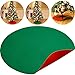 Boao 30 Inch Reversible Christmas Tree Stand Mat Accessory Floor Protection and Christmas Holiday Party Decoration, Red and Green