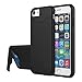 iPhone 7 / iPhone 8 Case, Moonmini Cover for iPhone 7/ iPhone 8 Ultra Slim [Kickstand] Dual Layer Hybrid Shockproof Heavy Duty Full Protection Case Shell with Wallet Card Slot (Black)