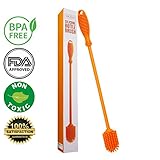Bottle Cleaner and Baby Bottle Brush – Water Bottle Brush, Dish Brush and Bottle Cleaning Brush