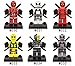 NW® 6pcs Deadpool Building Block Marvel Super Heroes Avengers Bricks Toys For Children Compatible With figure Free Marvel Sticker collection from NW Store(Without Original Box)