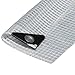 Canopies and Tarps 10' X 16' Heavy Duty Premium Clear Poly Tarp (9'6" x 15'6")