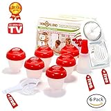 Egg Cooker,Hard and Soft Maker , Non Stick Silicone, Egg Slicer-Egg Seperator-Silicone Oil Brush Free, Egg Maker without Shell