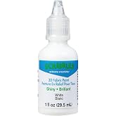 Scribbles 13903 3D Fabric Paint Shiny,White