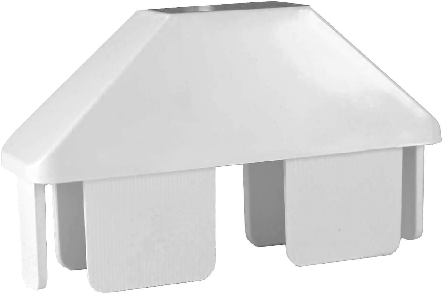 Amazon Com Jake Sales Vinyl Picket Fence Caps 7 8 X 3 Dog Eared Style Vinyl Fence Picket Caps White Picket Caps 5 Pack Garden Outdoor