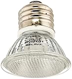 Bulbrite FMW/E26 35-Watt 120-Volt Halogen MR16 Lensed Medium Base, Flood, Pack of 1