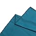 Shandali Microfiber Travel & Sports Towel. Absorbent, Fast Drying & Compact. Great for Yoga, Gym, Camping, Kitchen, Golf, Beach, Fitness, Pool, Workout, Sport, Dish or Bath. River Blue Medium