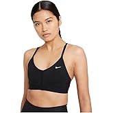 Nike Indy Wire-Free Sports Bra, Medium, Black/White