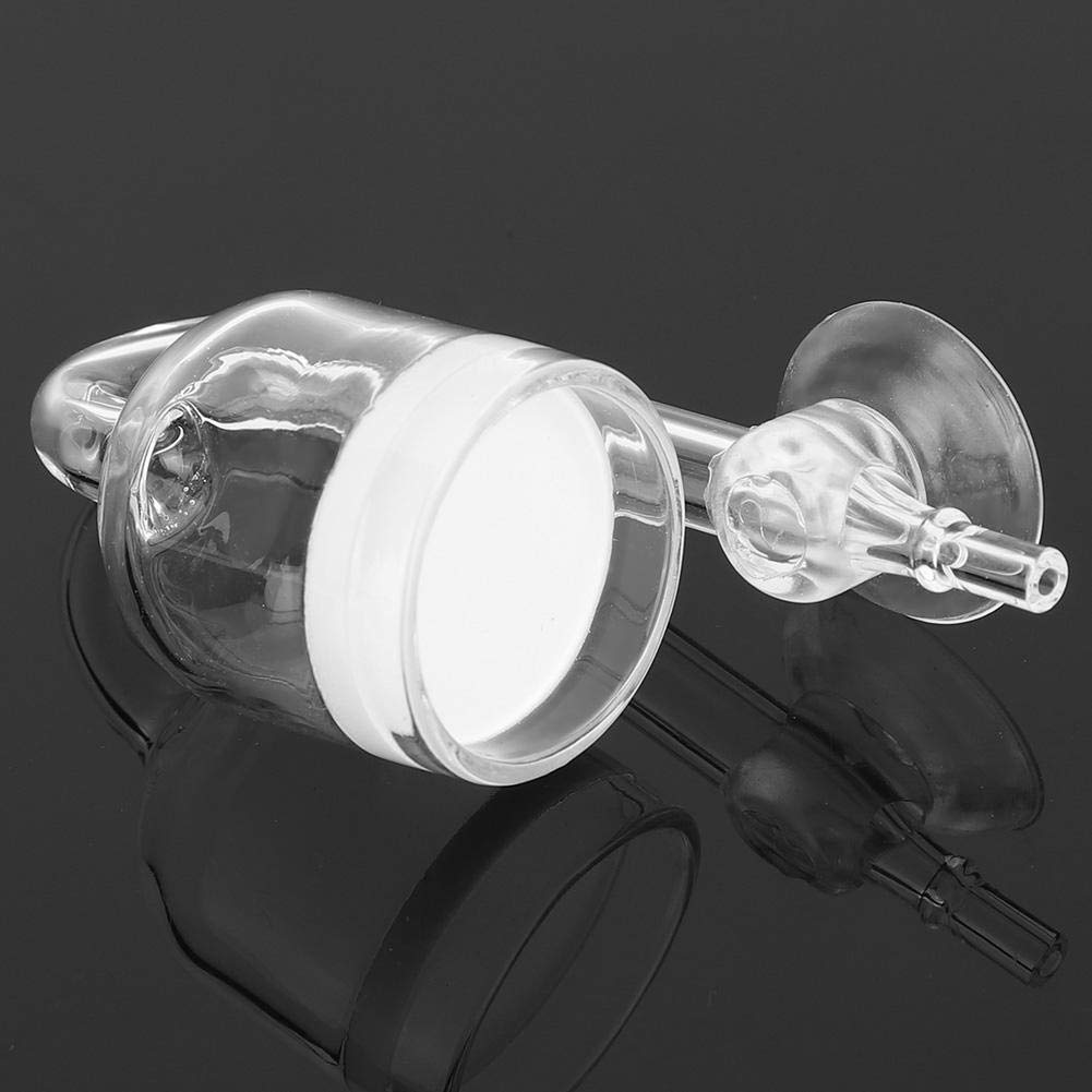 Wosune 【𝐒𝐩𝐫𝐢𝐧𝐠 𝐒𝐚𝐥𝐞】 Non-Immersion Corrosion CO2 Diffuser, Large Straight Pipe Water Plants Tank Diffuser, Glass Refiner Water Grass High Transparent for Aquarium Fish Tank